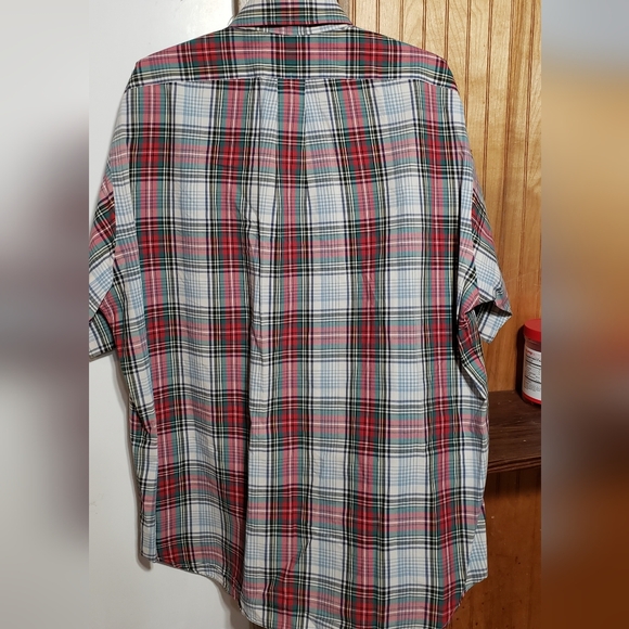 Ralph Lauren Blake Plaid XL Button Down Collar Cotton Shirt - Picture 2 of 3